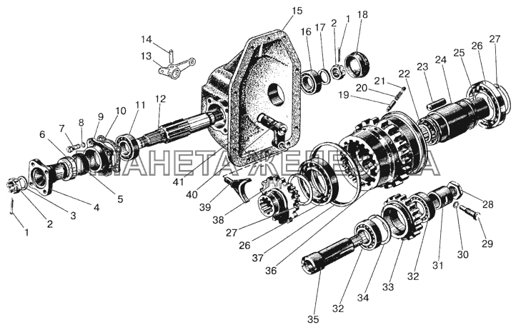 Раздаточная коробка МТЗ-923